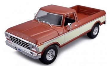 31462C  Ford F-150 PICK-UP TRUCK 1979 Brown/Creme 1:18